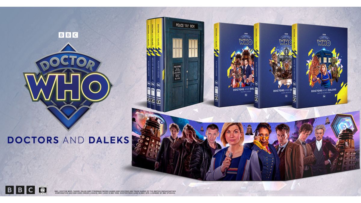 The contents of the Doctors and Daleks Collector&#039;s Edition.