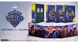 The contents of the Doctors and Daleks Collector's Edition.
