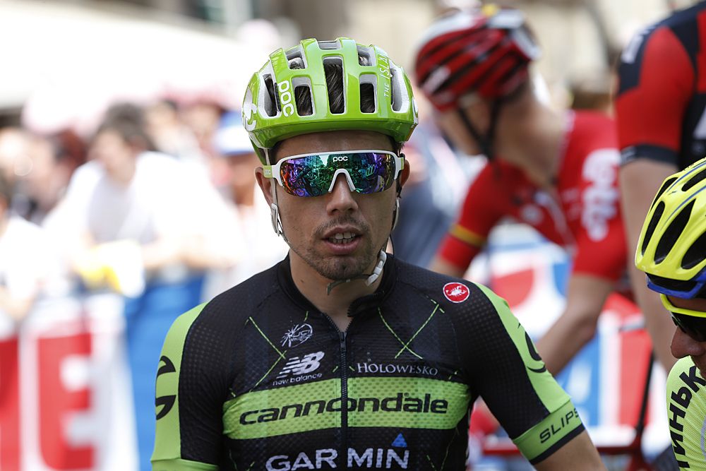 Cannondale-Garmin on the start line