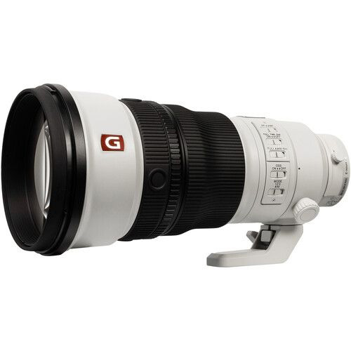 Sony FE 300mm f/2.8 GM OSS on a white background