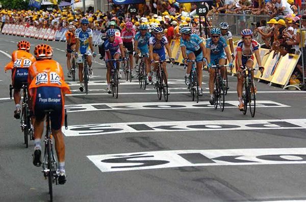 Riders finish as others head for their buses