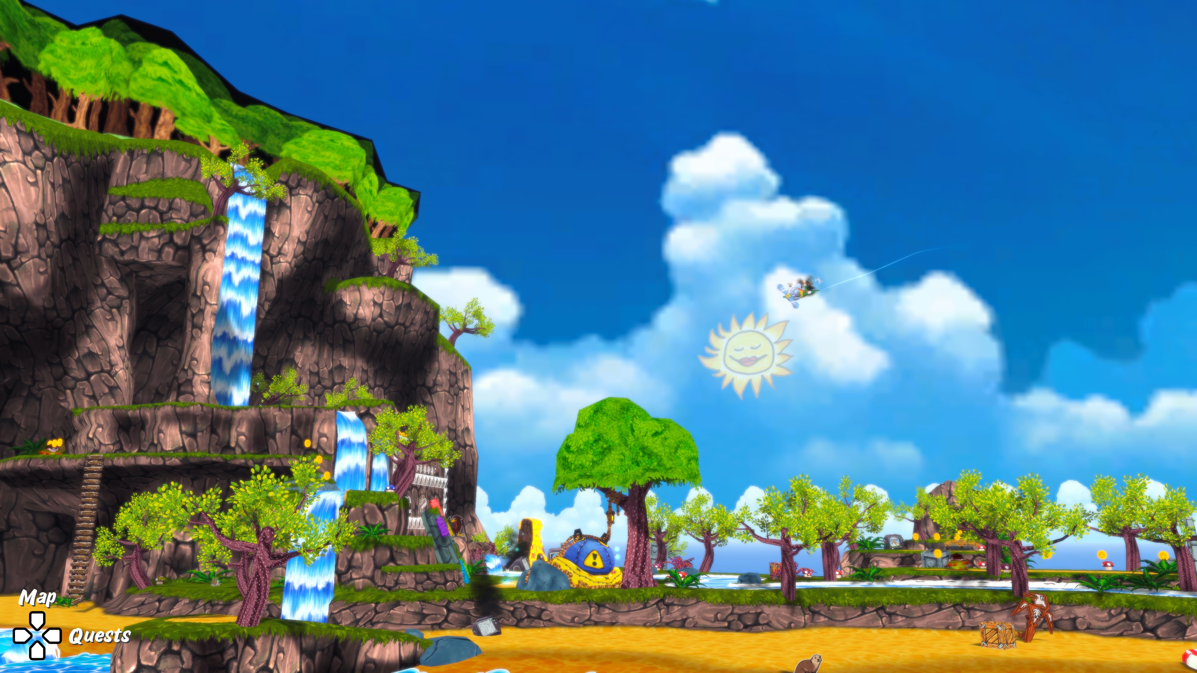 Screenshot of Ruffy and the Riverside running on Xbox Series X.