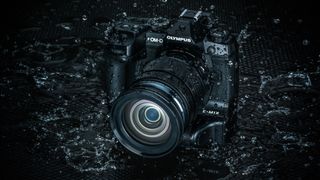 The Olympus O-MD E-M1X, along with a handful of other mirrorless cameras, will happily withstand a splash of water or dusty conditions. Image credit: Olympus