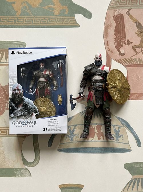God of War Ragnar&ouml;k, 6&rdquo; Kratos Action Figure With 5 Accessories