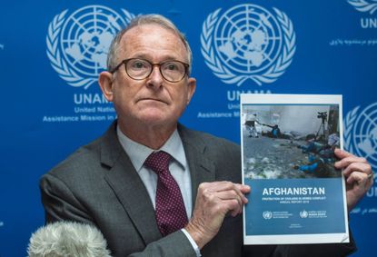 Richard Bennett, head of the UN Assistance Mission in Afghanistan (UNAMA) human rights unit.