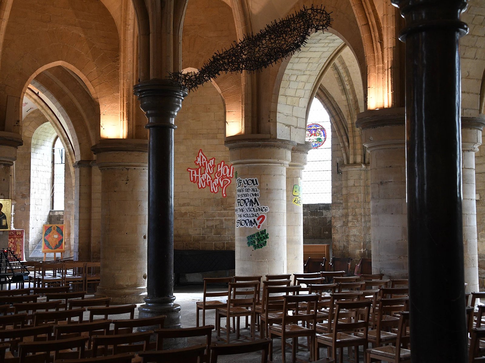 Canterbury Cathedral graffiti
