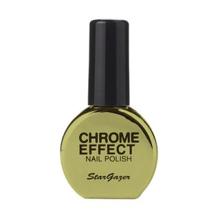 Winter Chrome Nails Stargazer Chrome Effect Nail Polish in Green