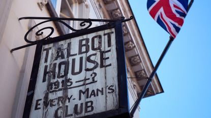 The sign at Talbot House in Poperinghe - considered a calm oasis for WW1 soldiers.
