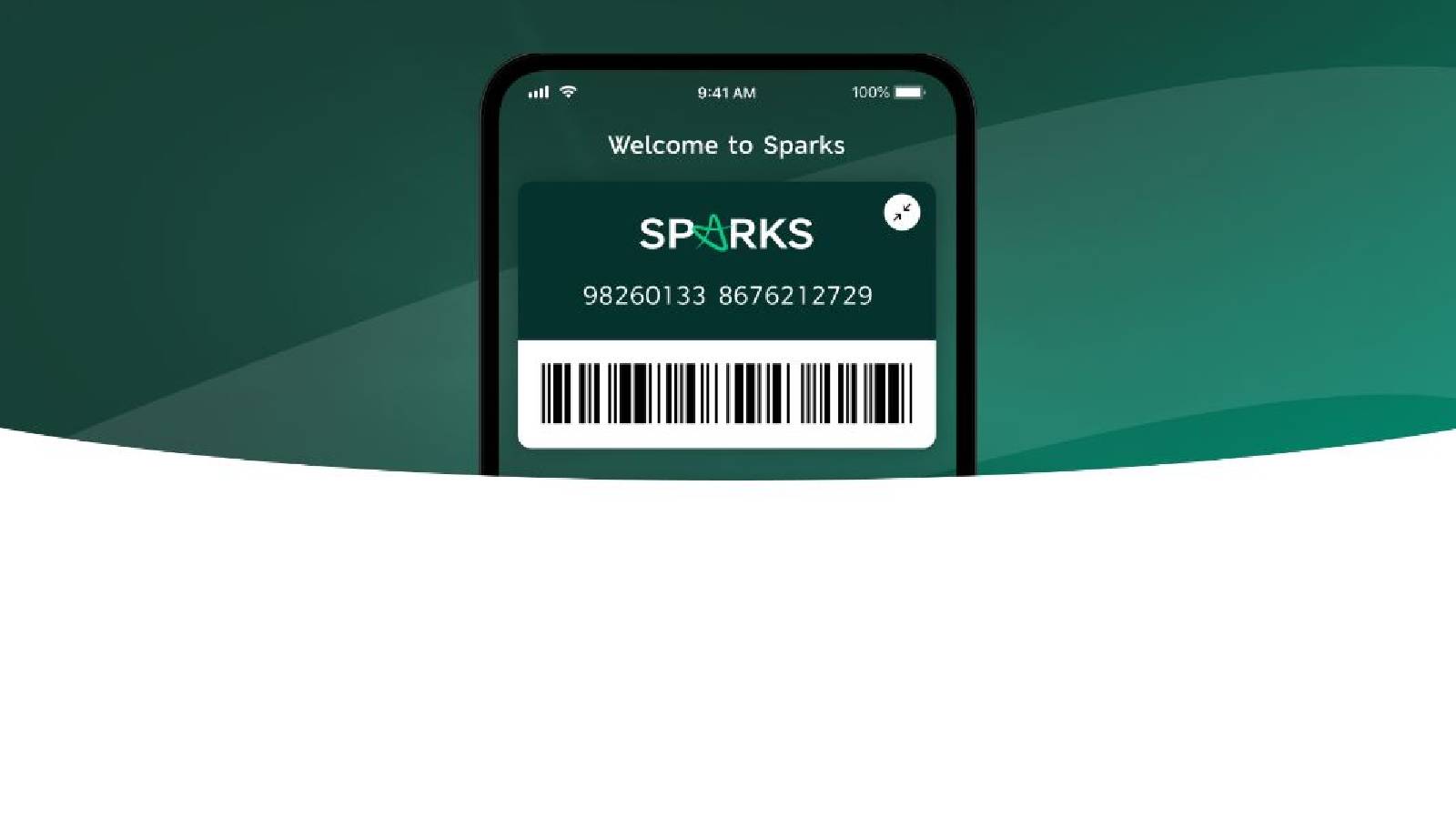 M&S Sparks Card