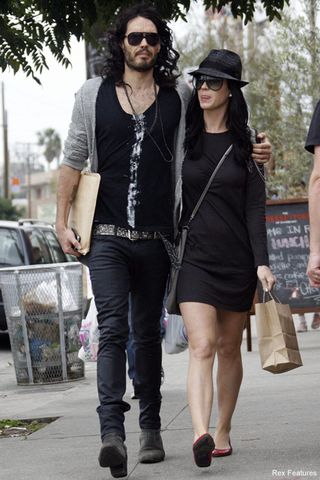 Katy Perry and Russell Brand - Celebrity News - Marie Claire