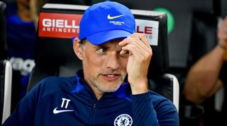 Chelsea's head coach Thomas Tuchel during the friendly football match Udinese Calcio vs Chelsea FC on July 29, 2022 at the Friuli - Dacia Arena stadium in Udine, Italy