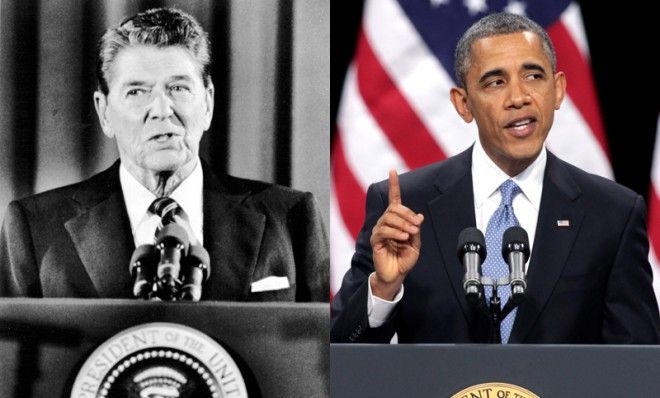 Ronald Reagan, President Obama