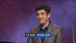 Matt Amodio, a graduate studio from New Haven, Conn., has won 13 'Jeopardy!' matches in a row.