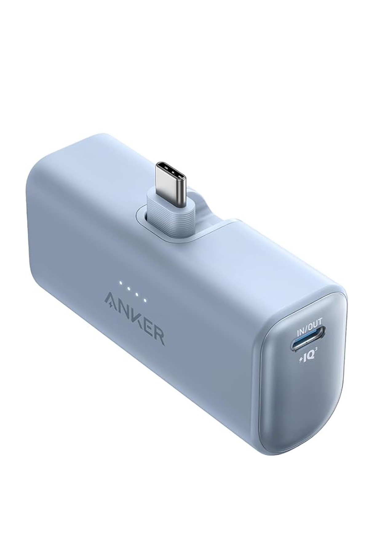 Anker Iphone 16 Portable Charger, Nano Power Bank With Built-In Usb C Connector, 5,000mah Portable Charger 22.5w, for Iphone 16/15 Series, Samsung S22/23 Series, Ipad Pro/air, Airpods, and More
