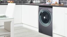 Hoover AXI AWMPD610LH8R washing machine review in kitchen