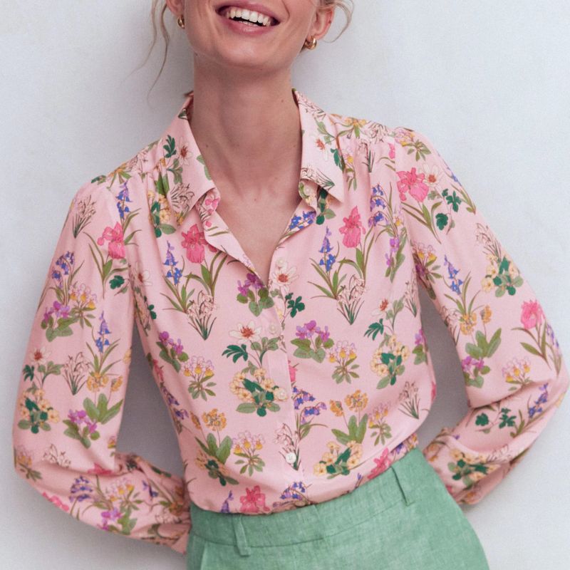 Boden, Sara Silk Shirt