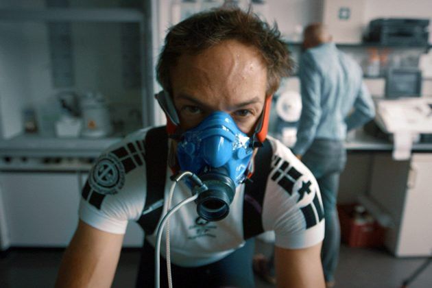 Bryan Fogel during the Icarus documentary