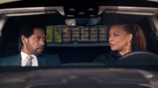 Tory Kittles and Queen Latifah on The Equalizer