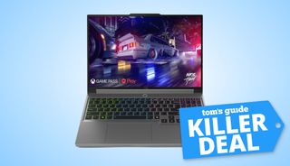 Lenovo Legion 5i laptop with a Tom's Guide Killer Deal tag