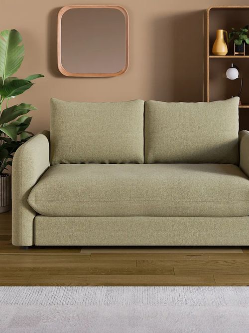 Nolan Mid Weave 2 Seater Double Sofa Bed