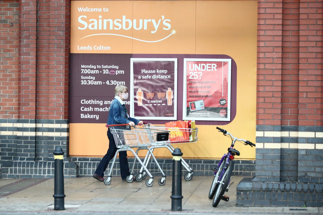 Supermarkets lockdown