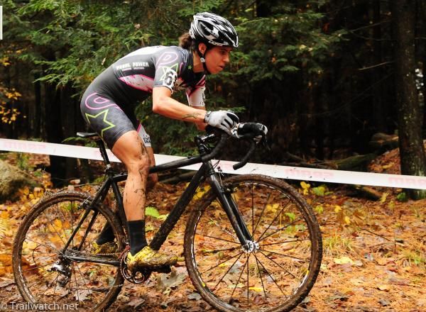 Anna Barensfeld (Pedalpowertraining.com) seemed to be on a mission today.