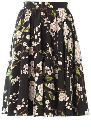 Dolce & Gabbana Blossom Print Skirt, £525