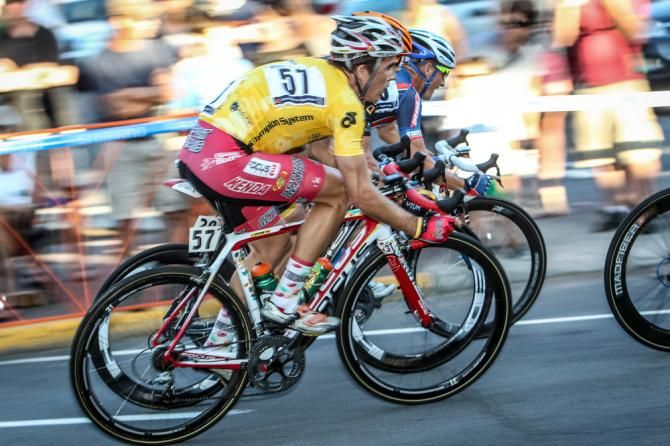 Serghei Tvetcov (Jelly Belly) kept himself out of trouble in tonights fast crit.