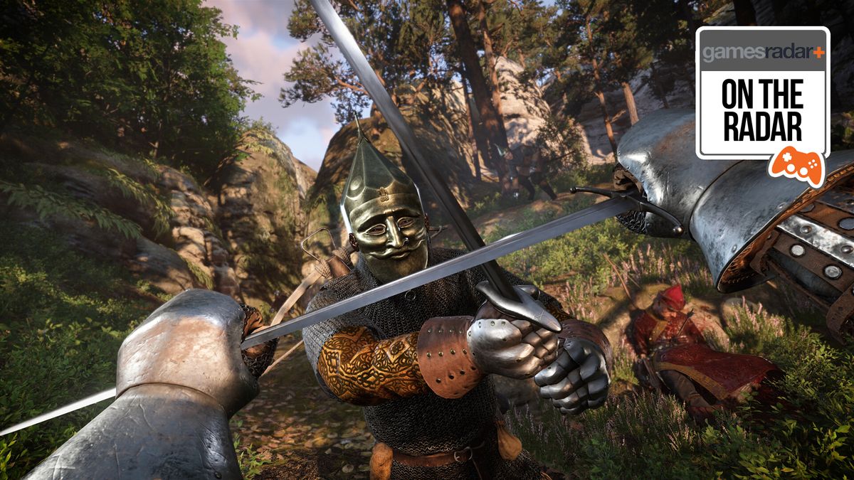 Clashing swords against a warrior in Kingdom Come: Deliverance 2