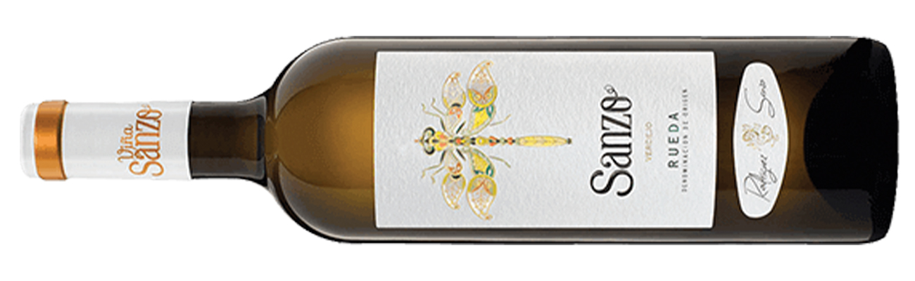 Bottle of white wine