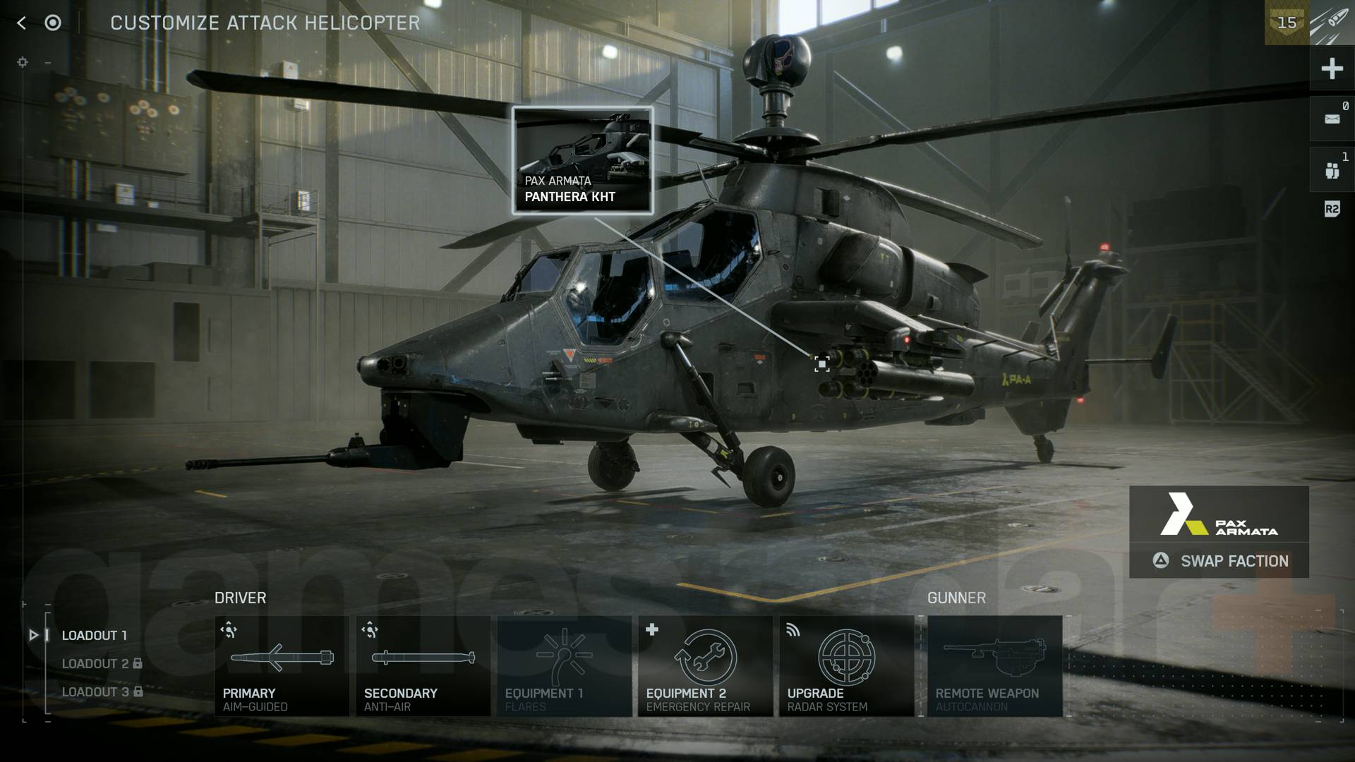 Battlefield 6 vehicles attack helicopter Pax Armata Panthera