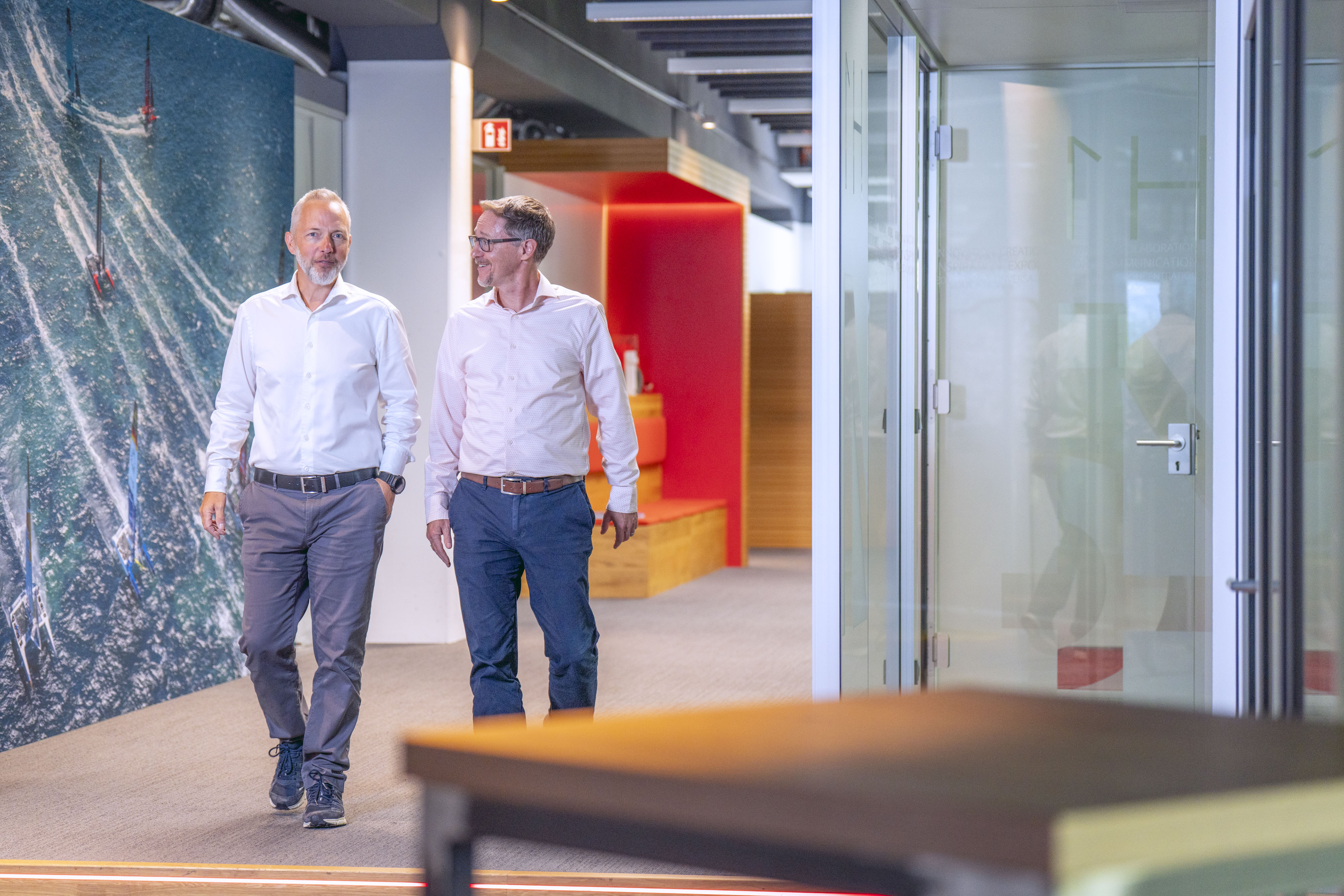 Left to Right: Lutz Rathmann, new CEO of Riedel Communications, and Anthony Zuyderhoff, the company&amp;rsquo;s new CCO.