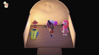 Acnh How To Scan Amiibo: Head to the campsite and enter the tent
