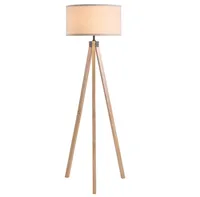 Wood tripod floor lamp from Amazon