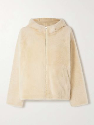 Hooded Shearling Jacket