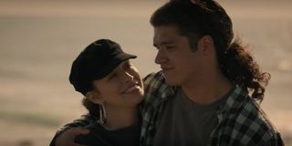 Christian Serratos and Jesse Posey in Selena: The Series
