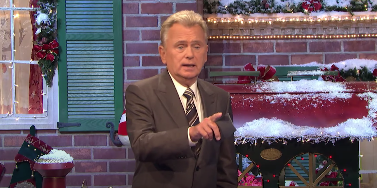 pat sajak christmas wheel of fortune