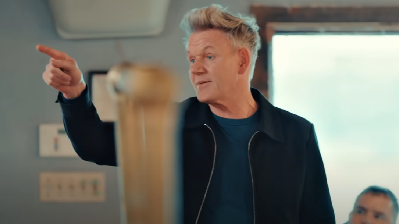 Gordon Ramsay in Gordon Ramsay's Secret Service.