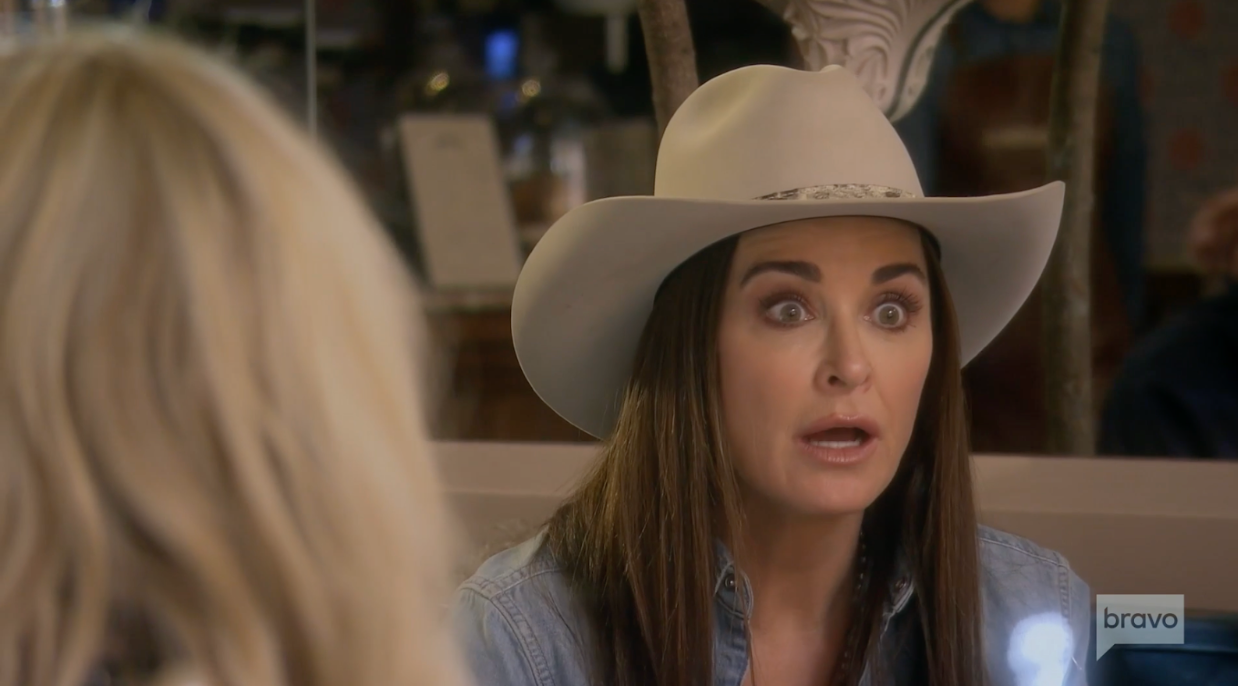 Real Housewives of Beverly Hills fans see Kyle and Kathy feud