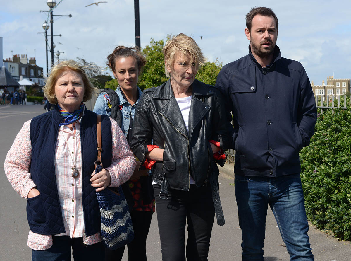 Enders Carter family scatter Stan's ashes at the seaside | EastEnders ...