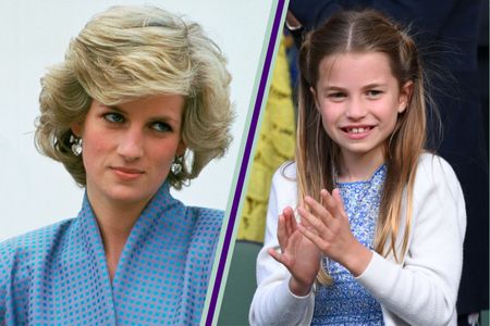 Princess Diana and Princess Charlotte