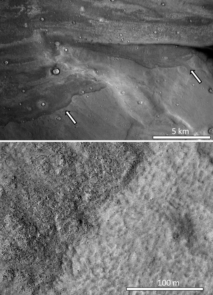 Mars Tsunami Evidence