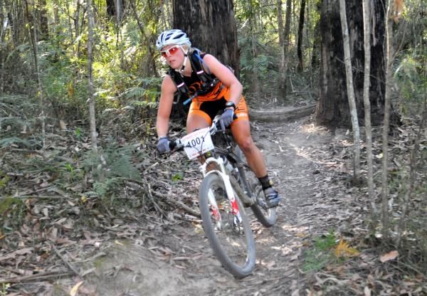 Torq Rider Katherine O' Shea finished second after winning the race in 2009.