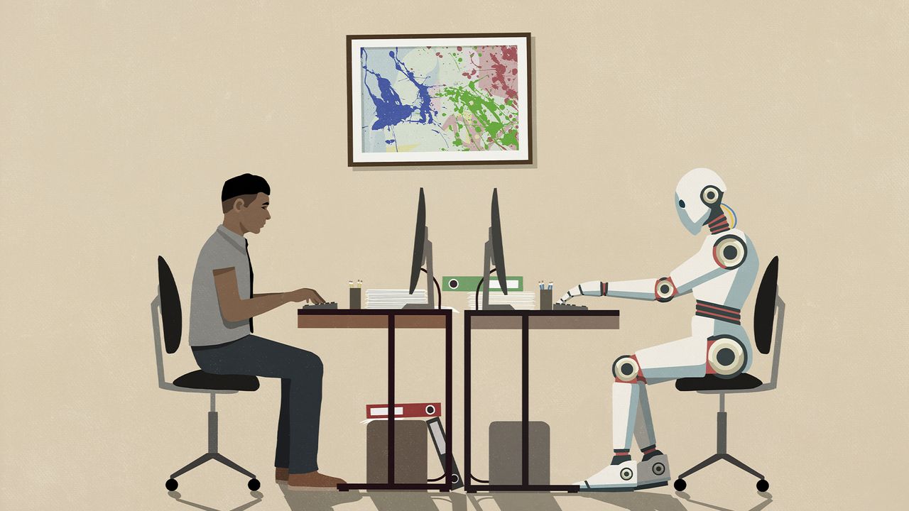 UK business leaders think AI will create more jobs that it destroys – the reality lies somewhere in between