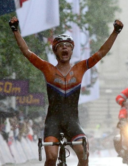 One of the many highlights of Marianne Vos's remarkable 2012 season was her victory in the Olympic Games road race