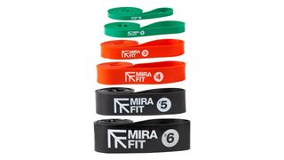 Mirafit Resistance Bands on white background