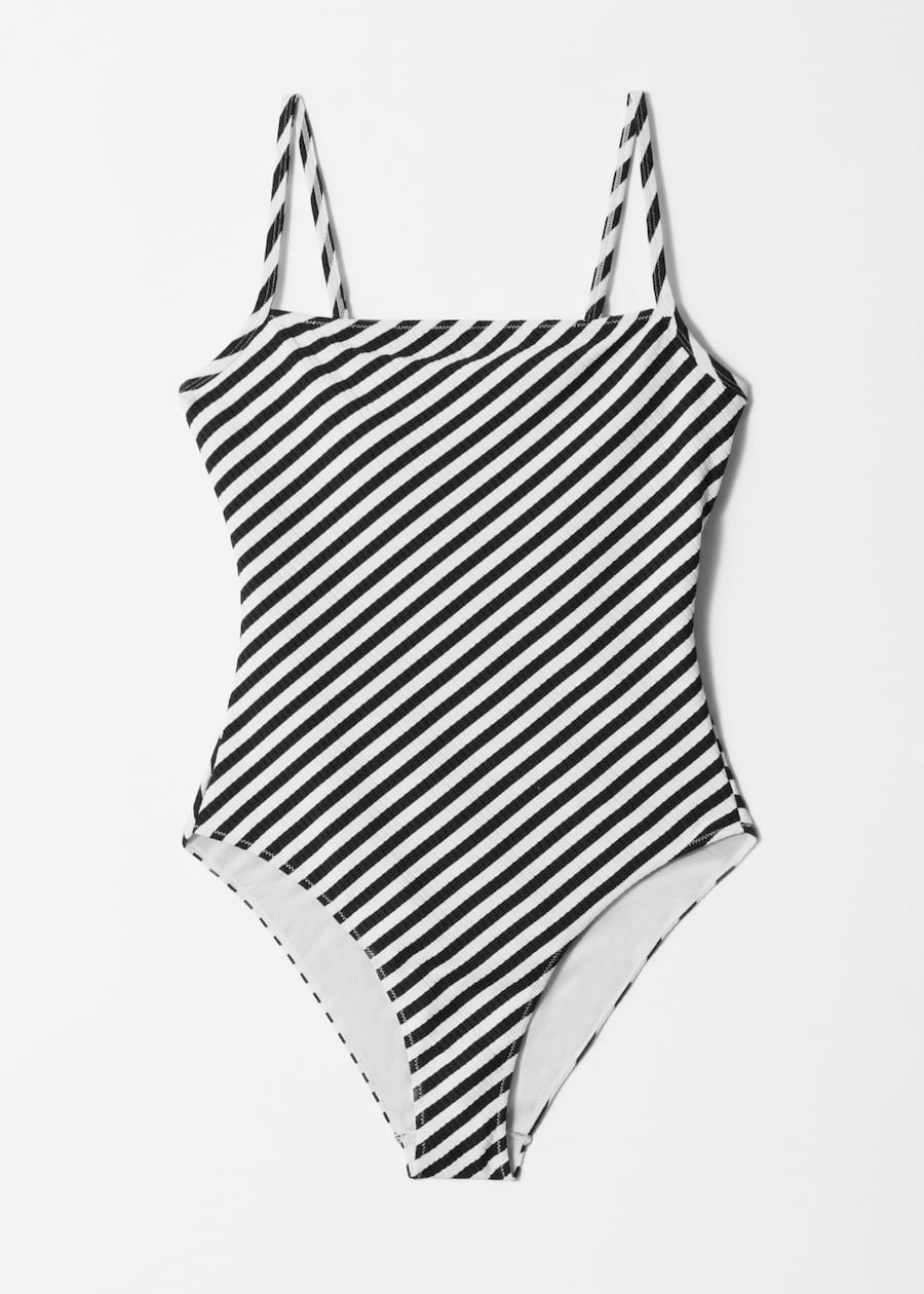 &amp;amp; Other Stories, Straight-Neck Swimsuit