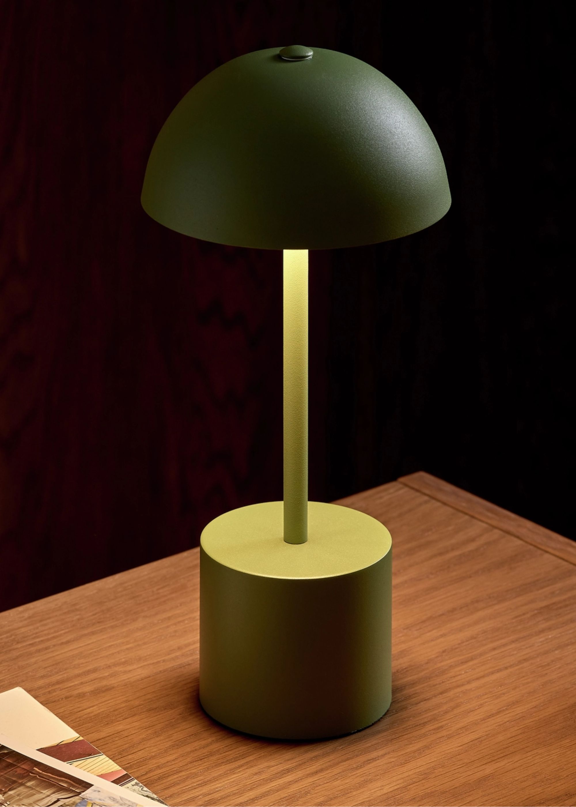 Habitat , Rechargeable Mushroom Led Table Lamp 