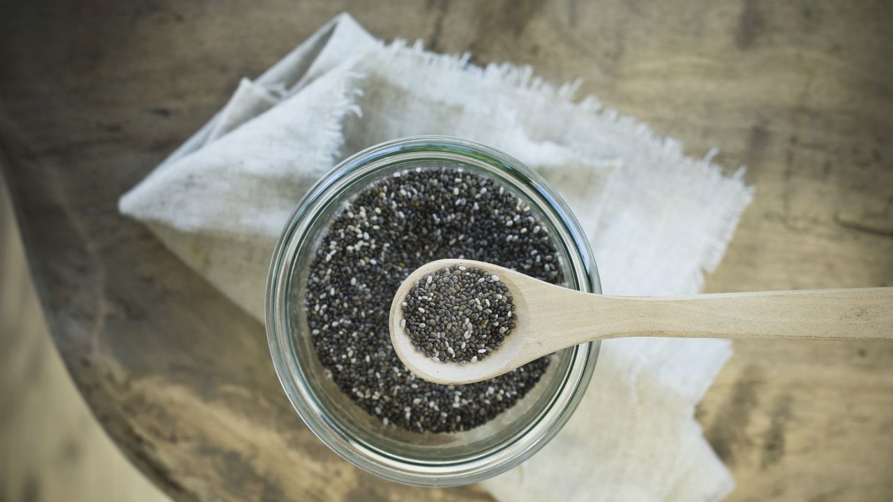 chia seeds in bowl