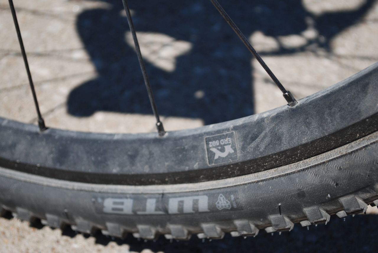 WTB Riddler was the tire of choice for Brooke Goudy